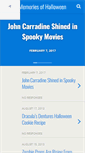 Mobile Screenshot of memoriesofhalloween.com